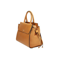 Bolso de mano cognac con detalles urban chic, Primadonna, 27D900607EPCOGNUNI, 003 preview