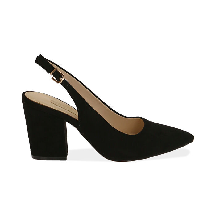 talon noir 8 cm