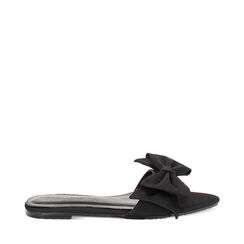 Sandalias planas negras en lycra, Primadonna, 234922801LYNERO035, 001a