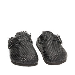 Sabot neri intrecciati, Primadonna, 237810613EINERO036, 002a