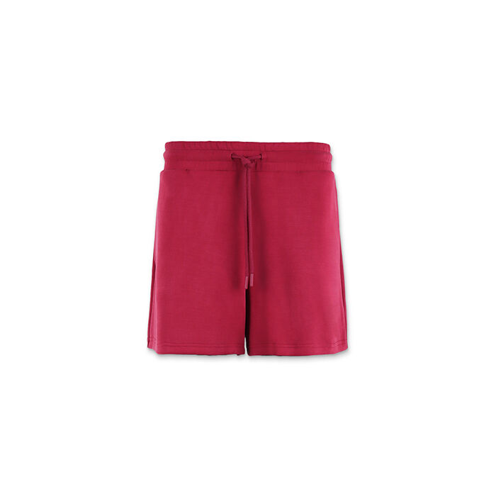 Short de mujer burdeos en tejido, Primadonna, 25L200119TSBORDL