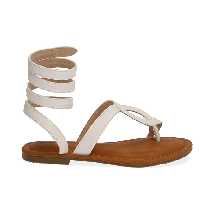 Sandalias de dedo blancas | Primadonna Collection