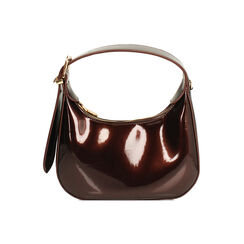 Mini bag testa di moro con tracolla rimovibile, Primadonna, 265125841SEMOROUNI, 006 preview