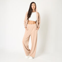 Pantalón de chándal para mujer nude, Primadonna, 25L200110TSNUDEL, 002a