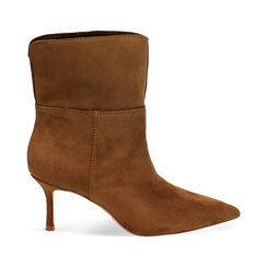 Botines cognac tac&oacute;n 7 cm, Zapatos, 272134602MFCOGN035, 001 preview