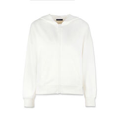 Sudadera mujer crema de tela, Primadonna, 25L202304TSPANNM, 001a