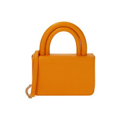 Mini bag a mano arancio, Primadonna, 215124461EPARANUNI, 001 preview