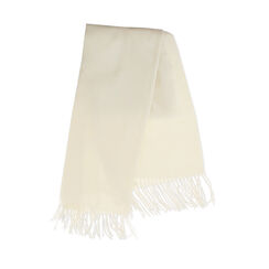 Écharpe en tissu crème avec des détails uniques, Primadonna, 26B483517TSPANNUNI, 001a
