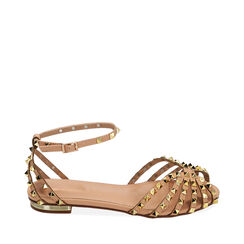 Ballerine borchiate nude, Primadonna, 21G472056EPNUDE036, 001a