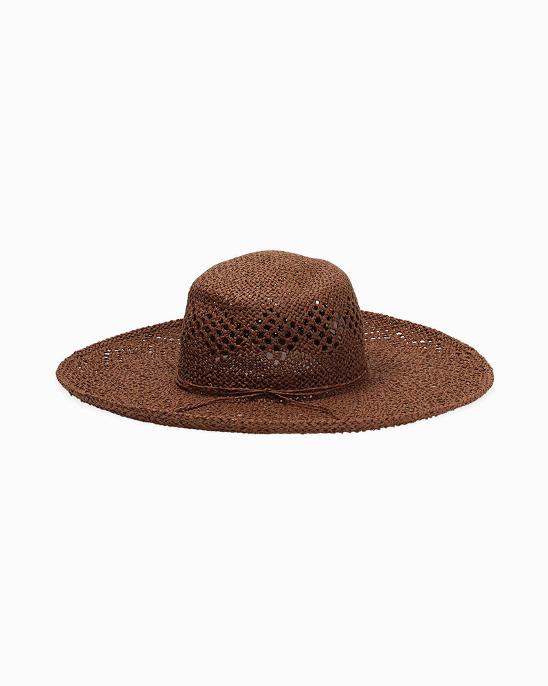 Cappello da donna in paglia testa di moro image number null