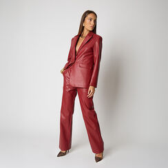 Pantalone rosso da donna con silhouette elegante, Primadonna, 266541205EPROSSL, 002a