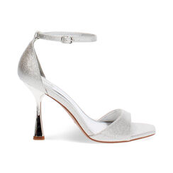 Sandali argento tacco 9,5 cm, Primadonna, 274961217SGARGE035, 001 preview