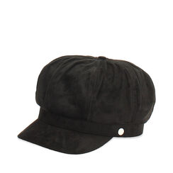 ACCESSORIES HAT MICROFIBER NERO, Primadonna, 26M740135MFNEROUNI, 001a