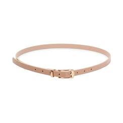 Ceinture femme nude vernie étroite, Primadonna, 25B413456VENUDEUNI, 001 preview