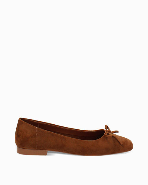 Ballerine cognac eleganti, COGNAC