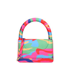 Minibag multicolor in raso, Primadonna, 235125449RSMUVEUNI, 001a