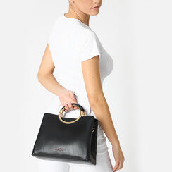 Sac à main femme noir, Primadonna, 252323636EPNEROUNI, 002a