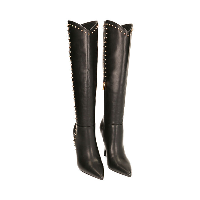Stivali on sale con borchie