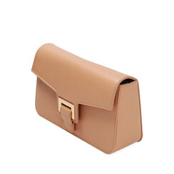 Borsa a tracolla nude, Primadonna, 215124709EPNUDEUNI, 002a