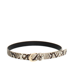 ACCESSORI CINTURA SINTETICO PITONE BEIG, Primadonna, 27B413710PTBEIGUNI, 001a