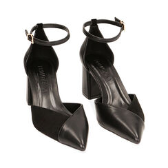 WOMEN SHOES OPEN SHANK SYNTHETIC NERO, Primadonna, 222121702EPNERO035, 002 preview
