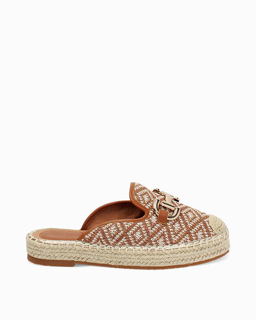 WOMEN SHOES SABOT RAFIA COBE, MULTI COLOR