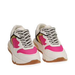 Sneakers blanc/fuchsia, Primadonna, 190623902EPBIFU035, 002a