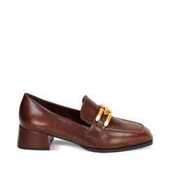 Mocassin cognac élégant, Primadonna, 244906802EPCOGN035, 001a