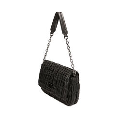 Borsa a spalla matelassé nera, Primadonna, 225125043EPNEROUNI, 002 preview