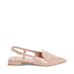 Ballerine slingback nude in naplack, Primadonna, 234906901NPNUDE035, 001a