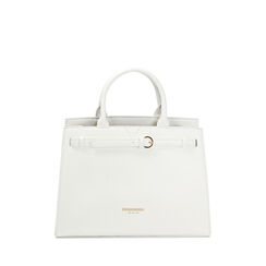 Sac à main femme blanc, Primadonna, 25D508564EPBIANUNI, 001a