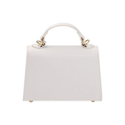 Borsa a trapezio bianca, Primadonna, 215124555EPBIANUNI, 003 preview