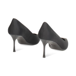 Décolleté nera con tacco 7,5 cm, Primadonna, 262178003LYNERO035, 004 preview