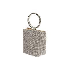 Mini bag metallica argento , Primadonna, 192311486MTARGEUNI, 002 preview