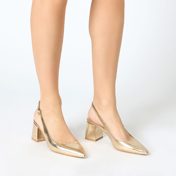 Scarpe Donna Decollete Tacco Largo Primadonna Décolleté Slingback