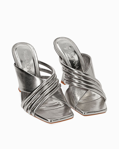 ZAPATOS ZAPATILLA LAMINADO ARGE, SILVER