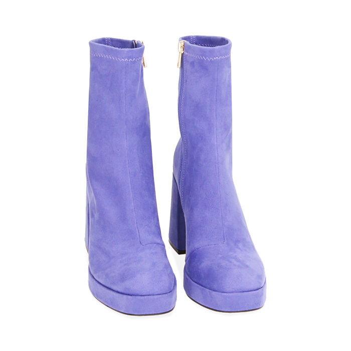 Botines morados deals