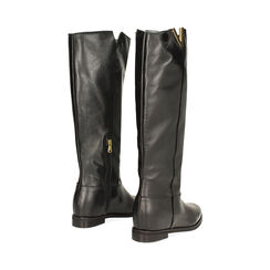 Bota de cuero negro, Primadonna, 24L610005PENERO036, 003 preview