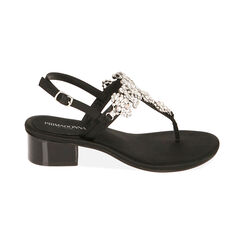ZAPATOS SANDALIA RASO NERO, Primadonna, 214928802RSNERO039, 001 preview