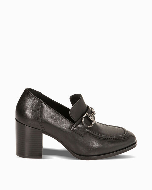 ZAPATOS MOCASIN PIEL NERO, BLACK