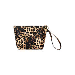 Pochette donna leopard in raso, Primadonna, 255125740RSLEOPUNI, 004 preview