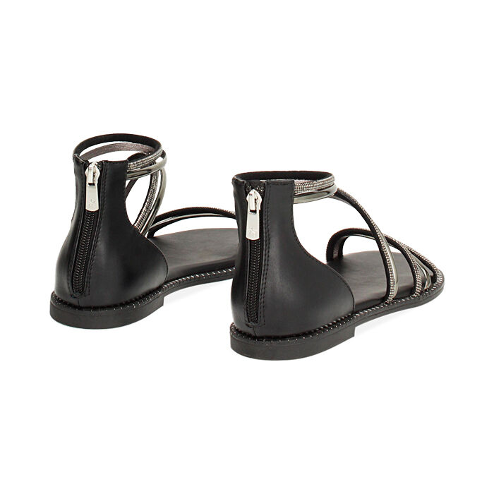 Sandali Kenneth Cole Reaction Selena Donna - Nero, Tacco Basso, Design Incrociato, Comodi, Taglia 40 EU