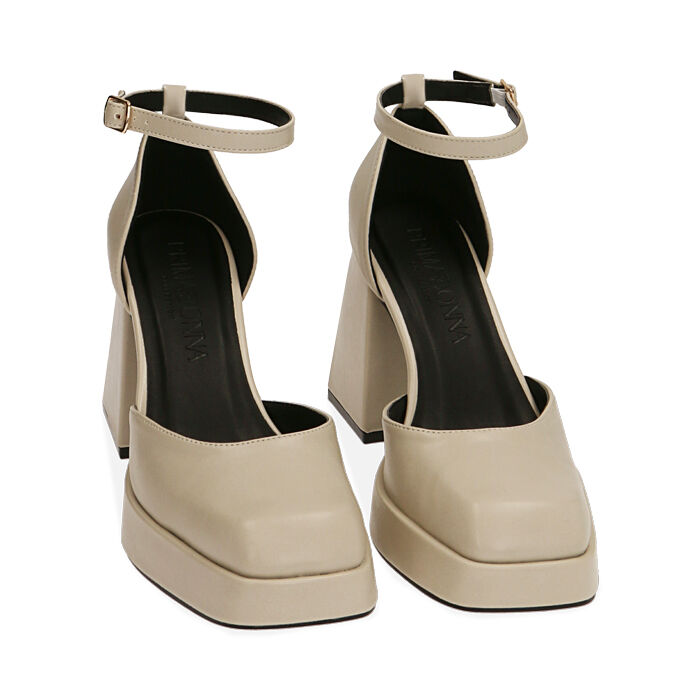 Decoltè con on sale plateau primadonna