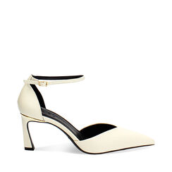 Décolleté Open shank panna, tacco 7,5 cm, Primadonna, 242110616EPPANN036, 001a
