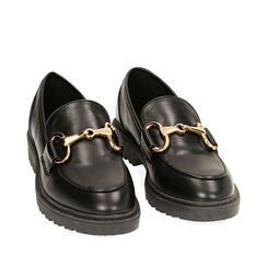 Mocassins noirs, Primadonna, 234902001EPNERO036, 002a