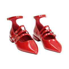 Bailarinas rojas con cordones, Primadonna, 244934613SCROSS037, 002 preview