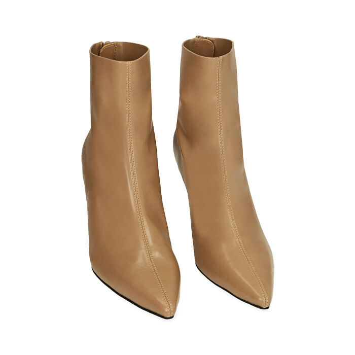 Ankle boots donna beige tacco 7 5 cm Primadonna Collection