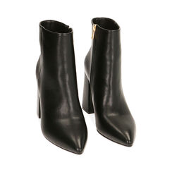 Ankle boots neri, tacco 9 cm , Special Price, 204908301EPNERO036, 002 preview