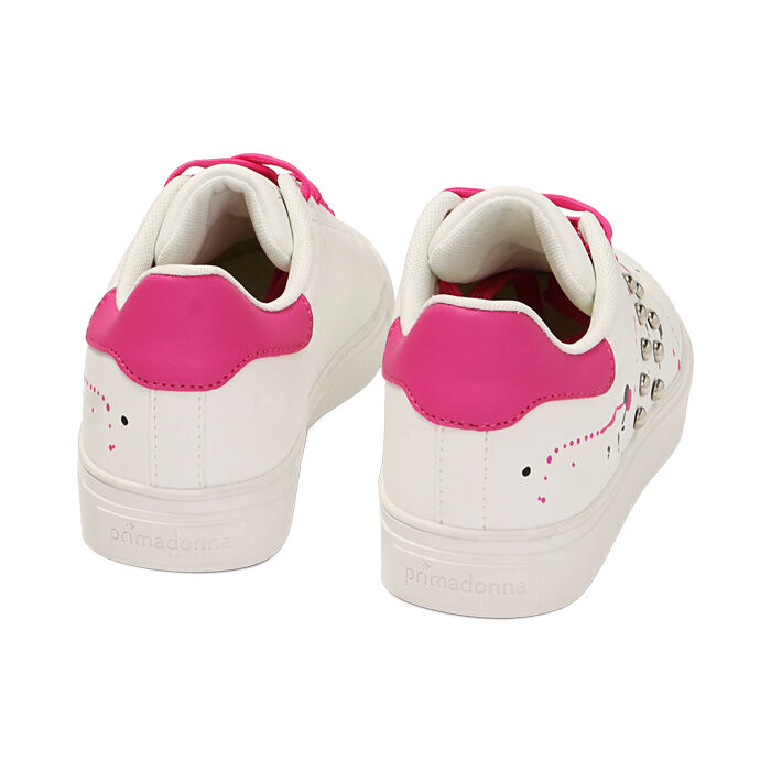 Sneakers donna bianche con borchie Primadonna Collection