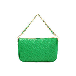 Minibag verde con catenina, Primadonna, 235125757EPVERDUNI, 003 preview